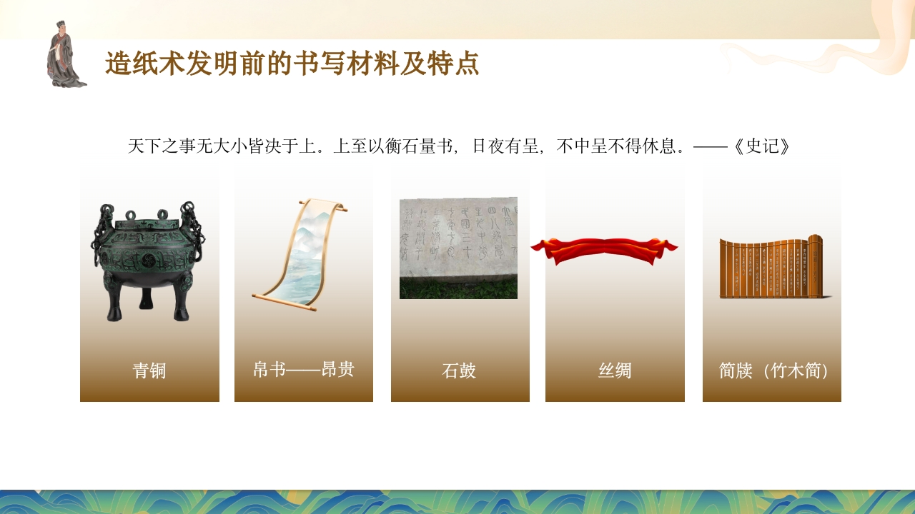 中国古代四大发明之造纸术PPT课件5