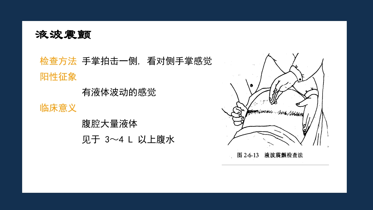 腹部体格检查及腹腔穿刺术PPT课件51