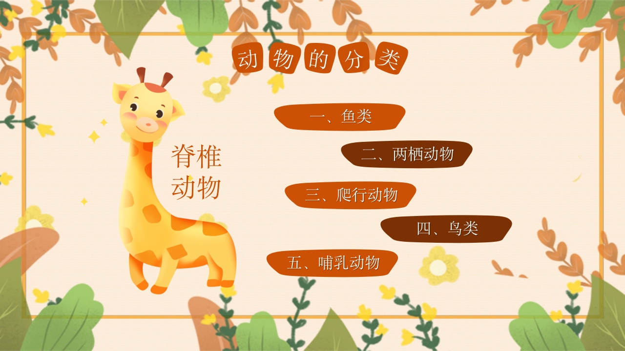 动物介绍动物分类PPT课件6