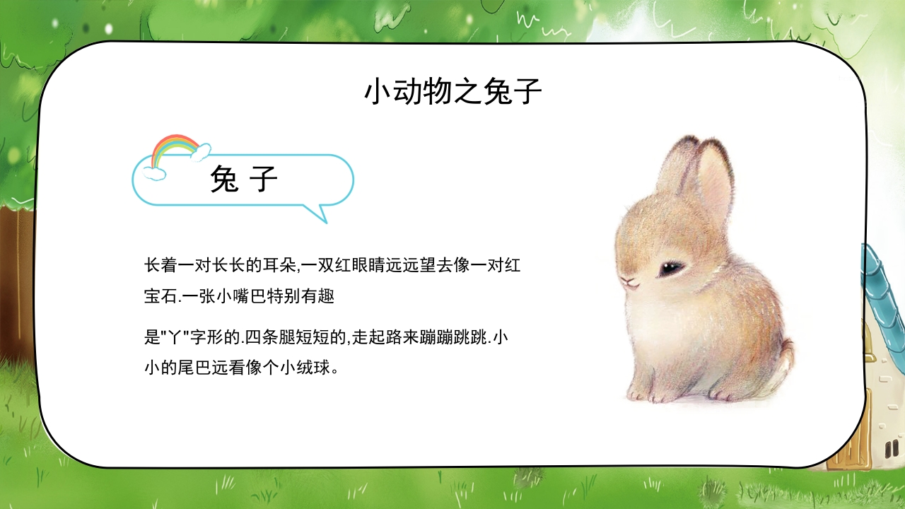 《认识小动物》幼儿园公开课教学PPT课件4