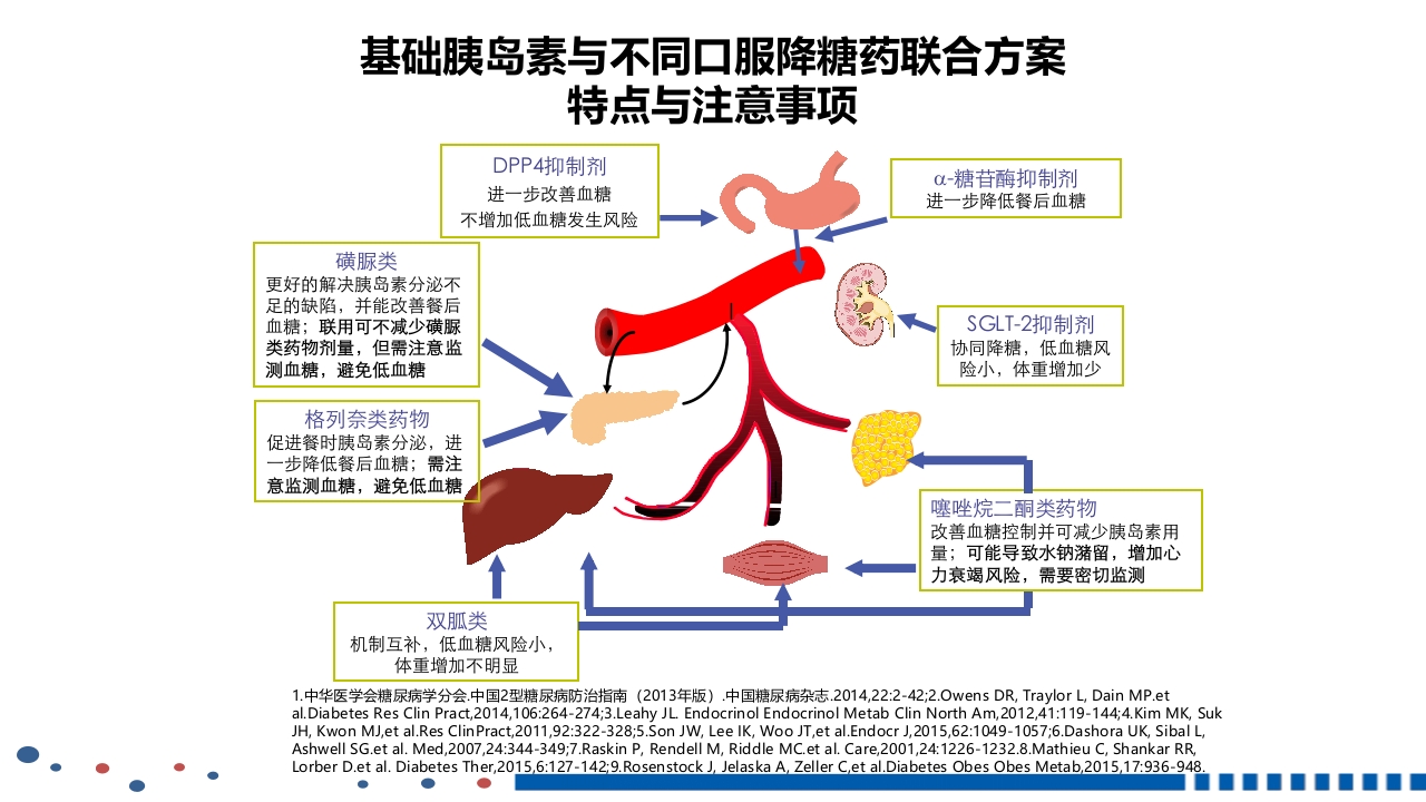 成人2型糖尿病基础胰岛素临床应用PPT课件35