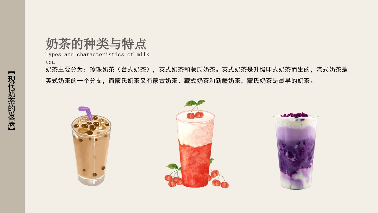 奶茶历史知识介绍PPT课件9