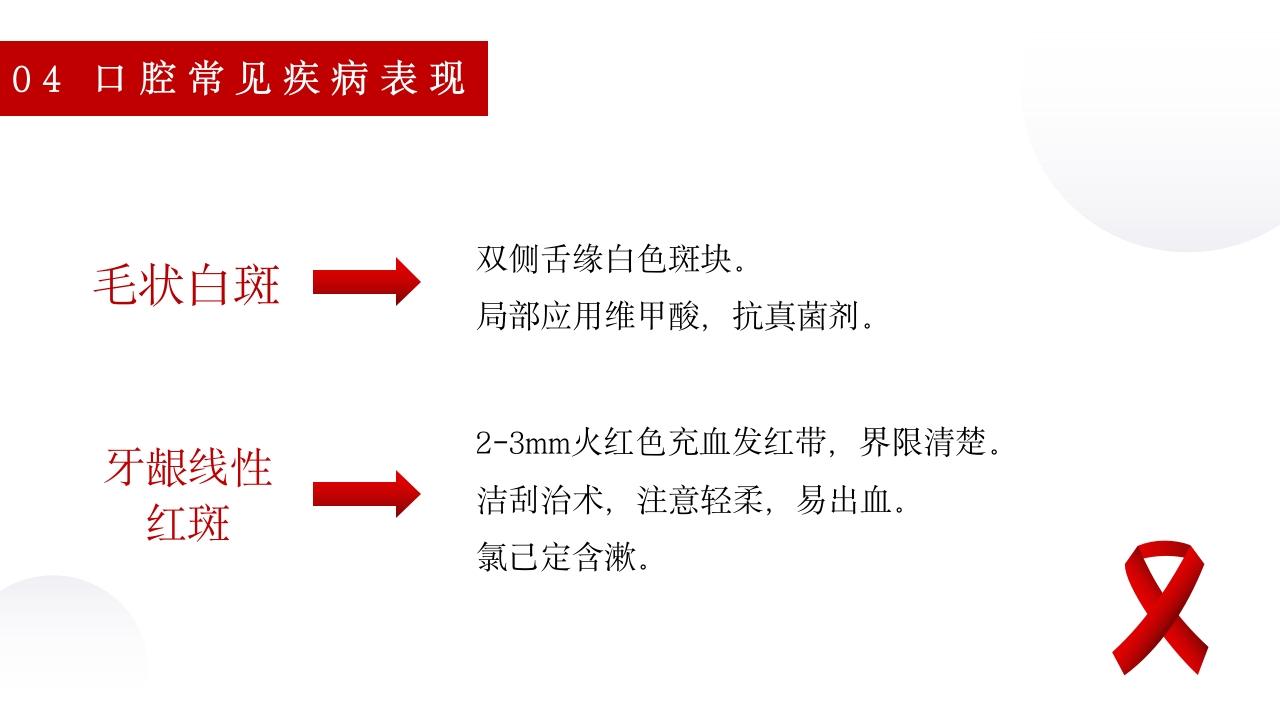 艾滋病的口腔损害及预防ppt课件23
