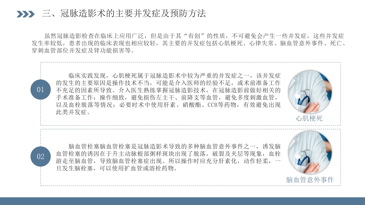 冠脉造影术的临床应用和并发症的处理PPT课件9