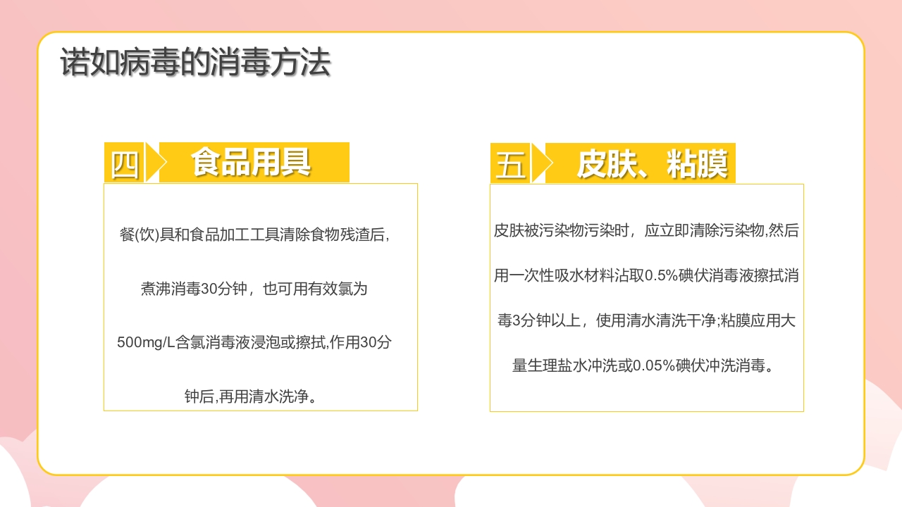 幼儿园预防防控诺如病毒知识培训PPT课件24