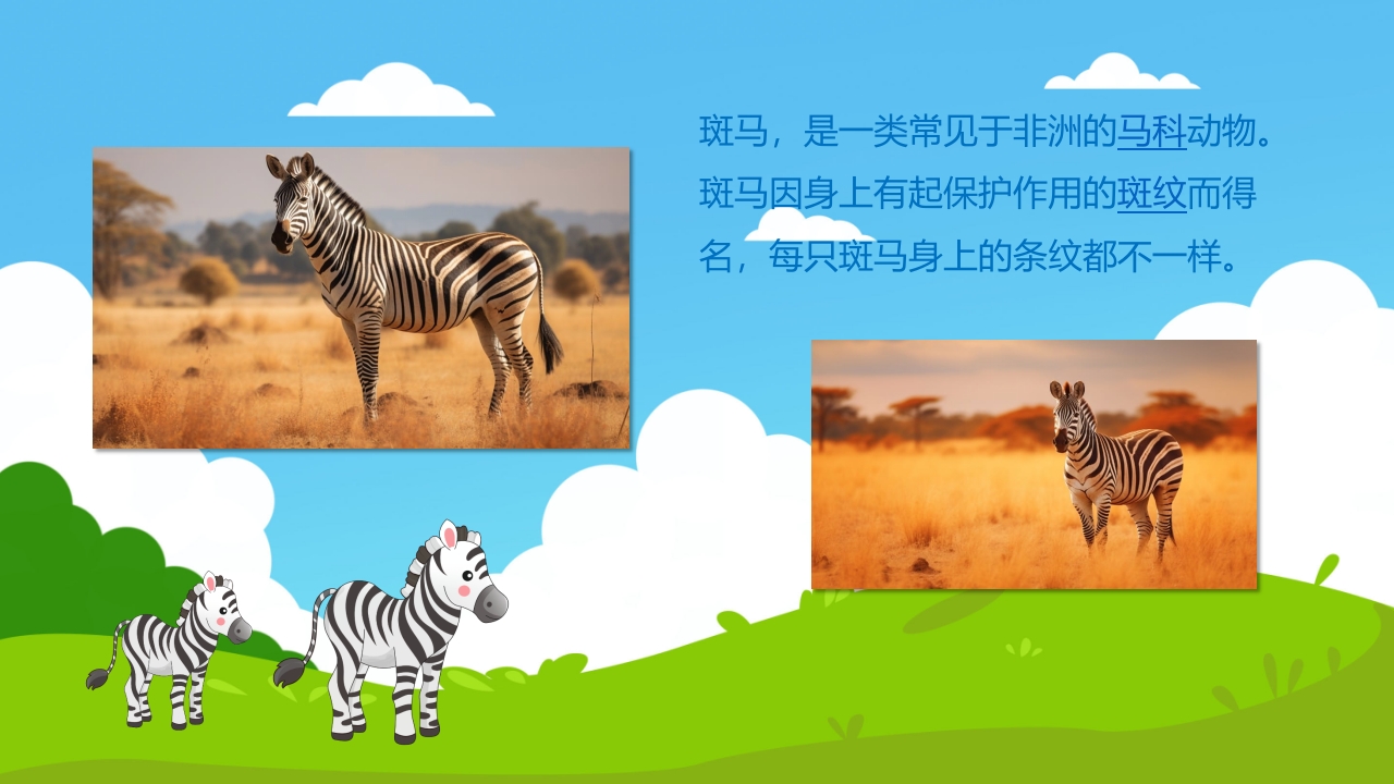 《草原上的动物》幼儿园小班科学活动PPT课件8