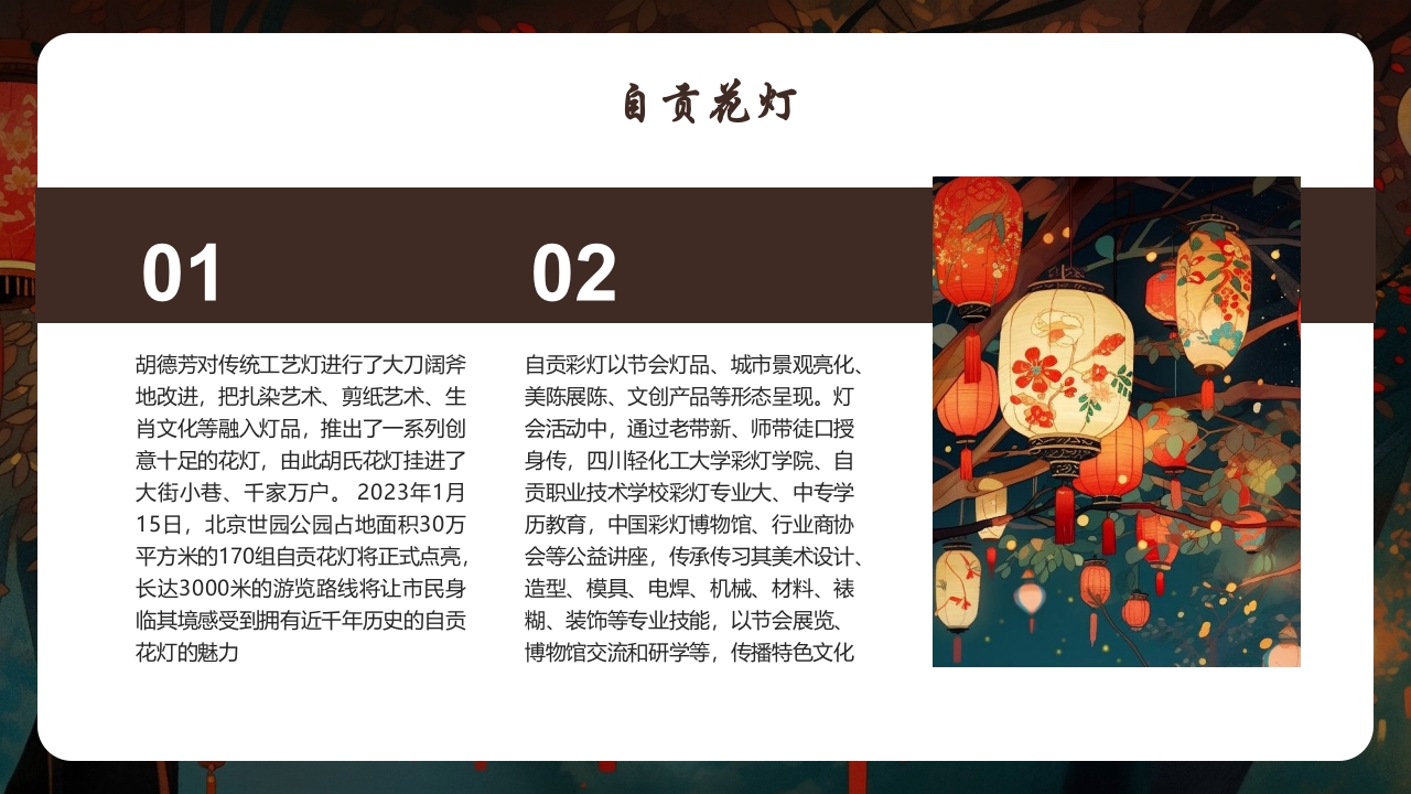 中国传统文化花灯介绍PPT课件21