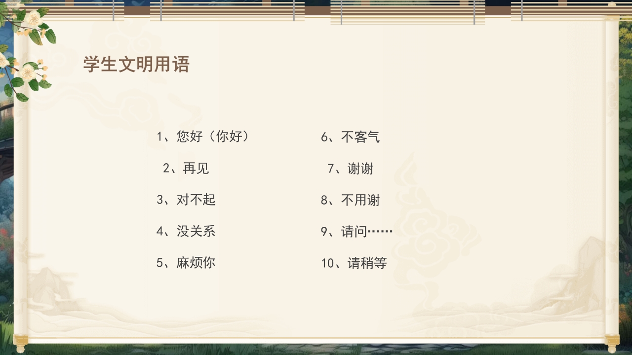 小学生文明礼仪教育PPT课件13