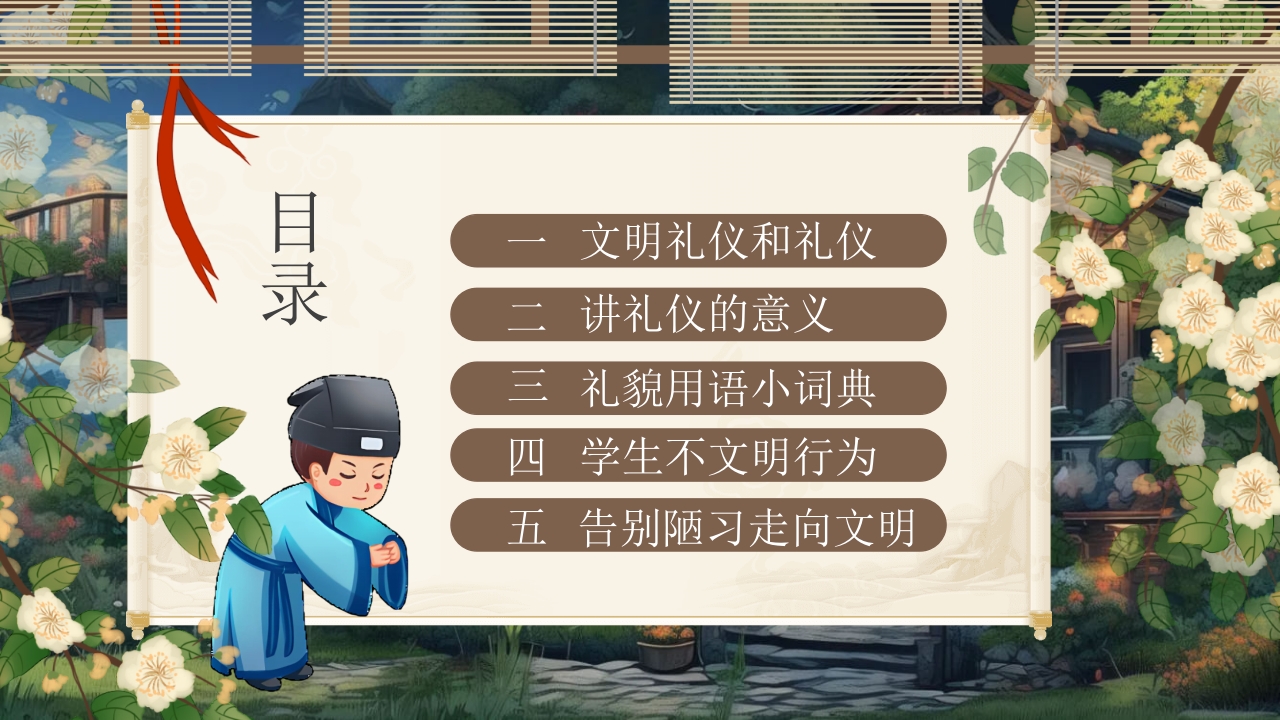 小学生文明礼仪教育PPT课件2