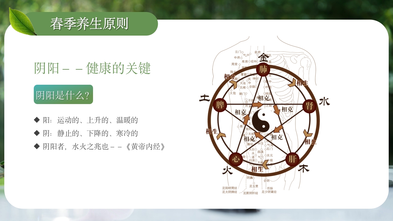 春季养生PPT课件19