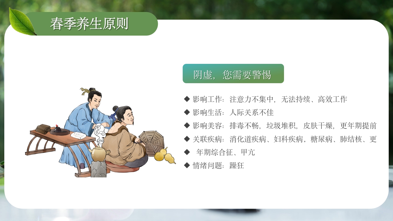 春季养生PPT课件23