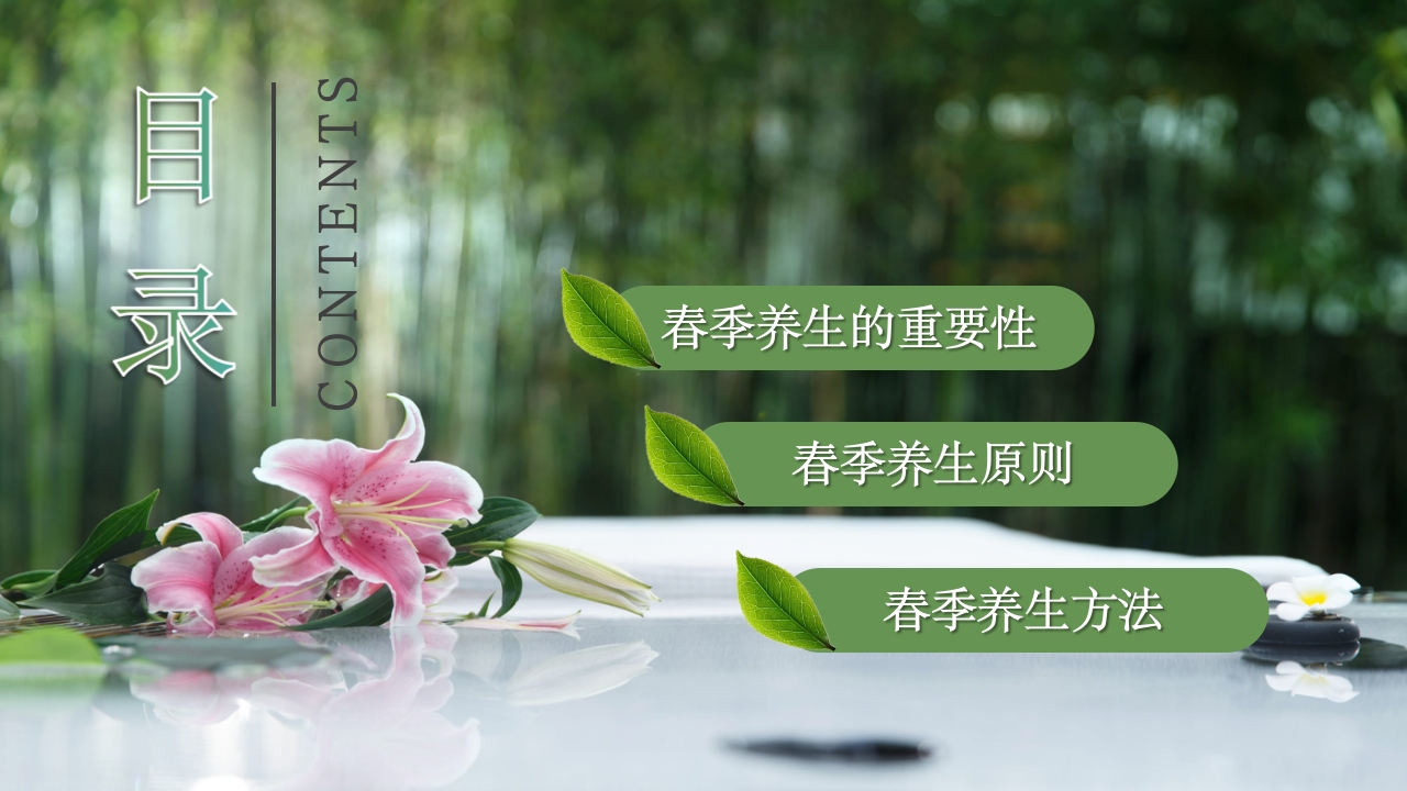 春季养生PPT课件3