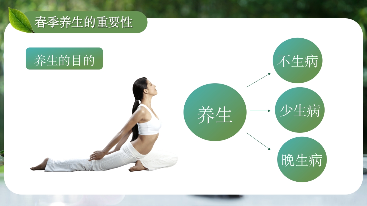 春季养生PPT课件6