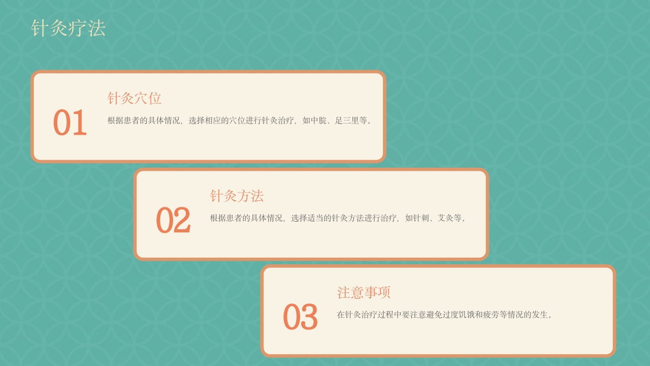 胃脘痛中医护理方案PPT课件25