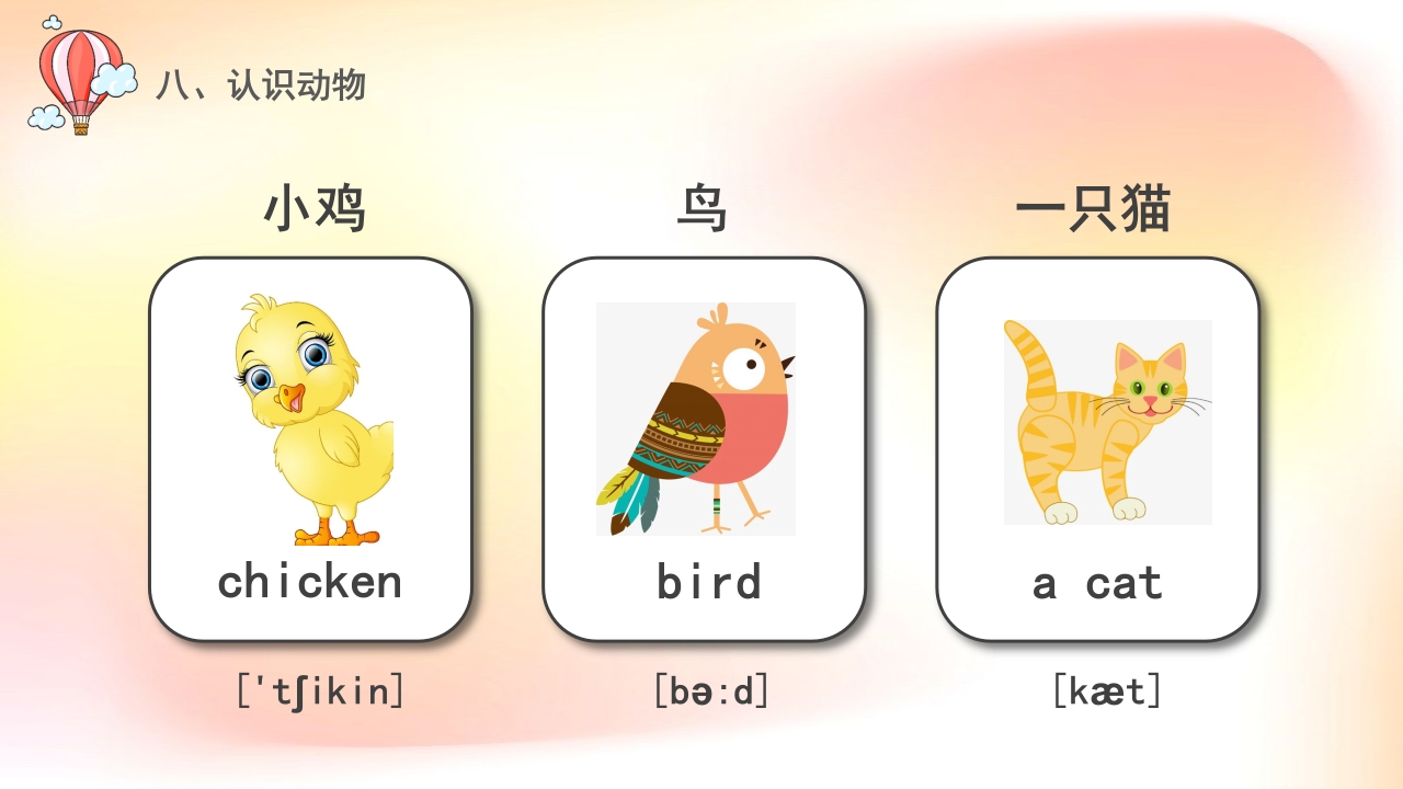 《常用英语单词》小学英语公开课培训PPT课件29