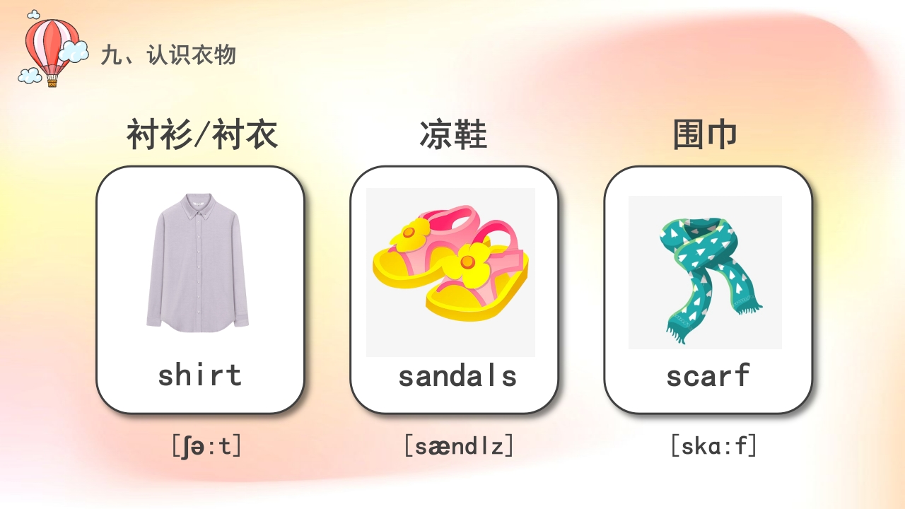 《常用英语单词》小学英语公开课培训PPT课件35