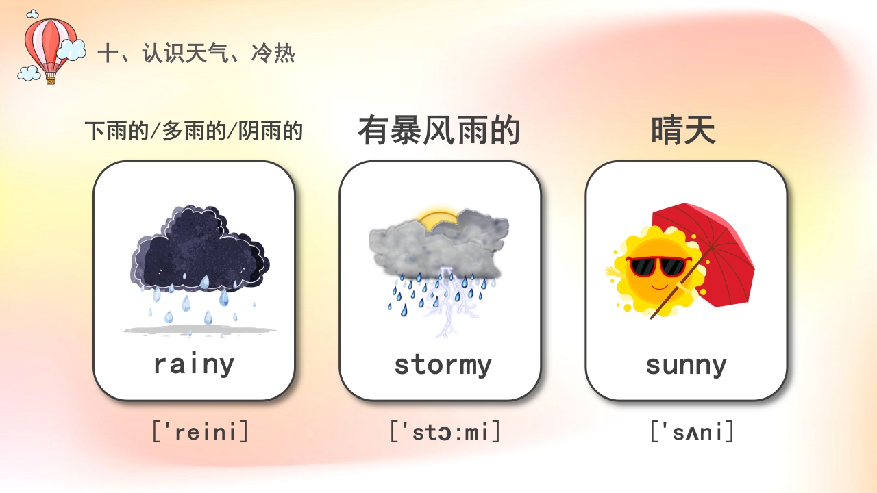 《常用英语单词》小学英语公开课培训PPT课件38