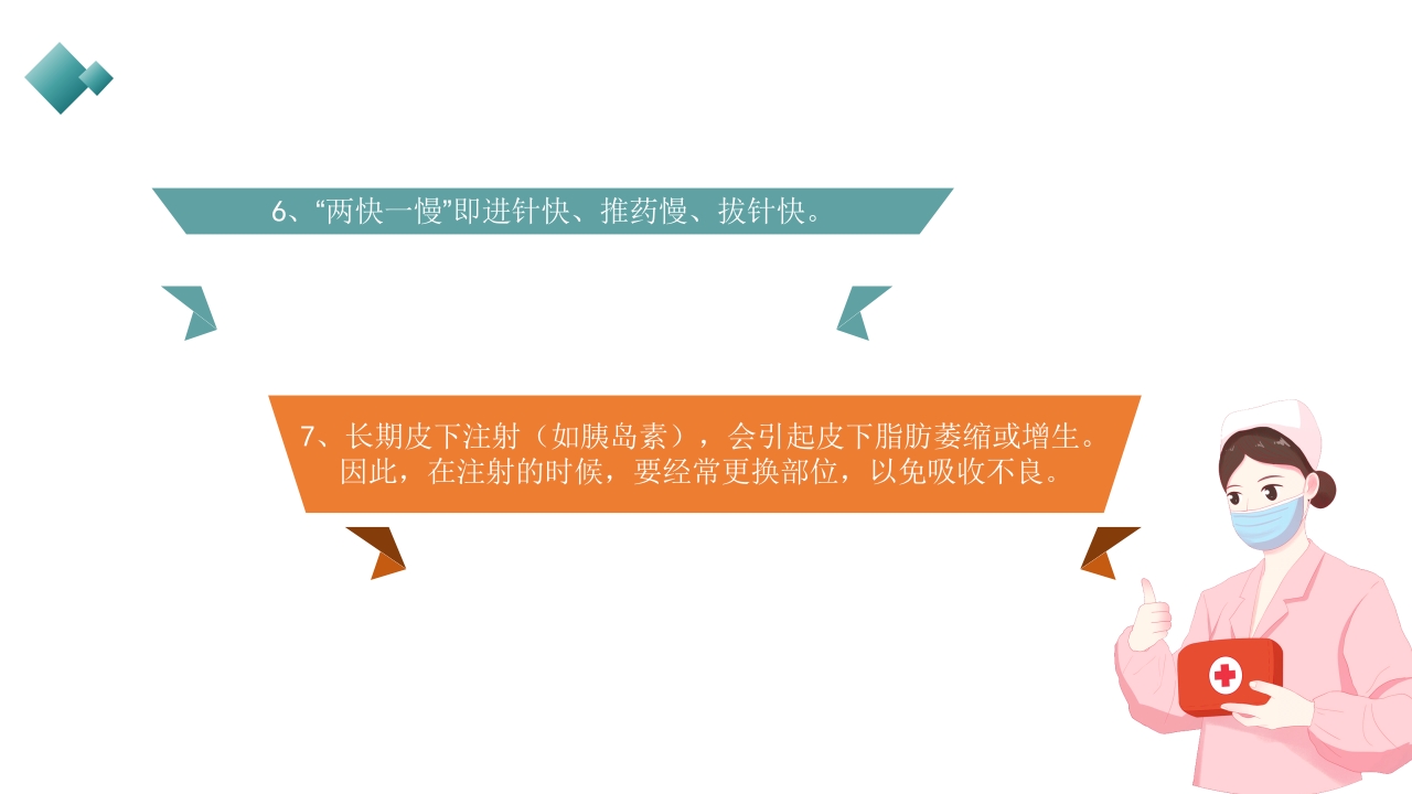 皮下、皮内、肌肉注射PPT课件33