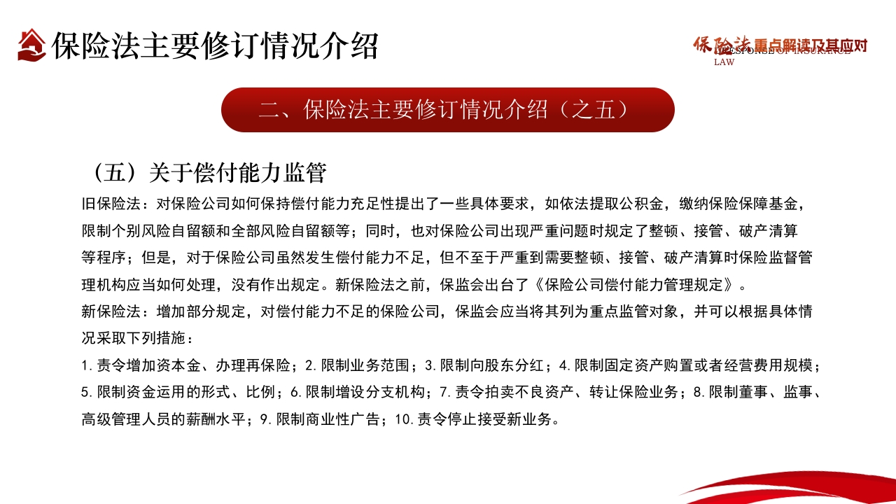 保险法重点解读及其应对PPT课件10