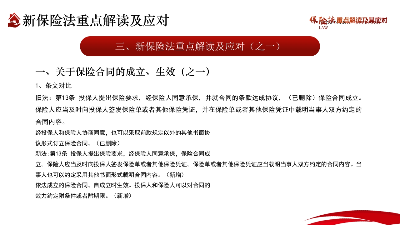 保险法重点解读及其应对PPT课件19