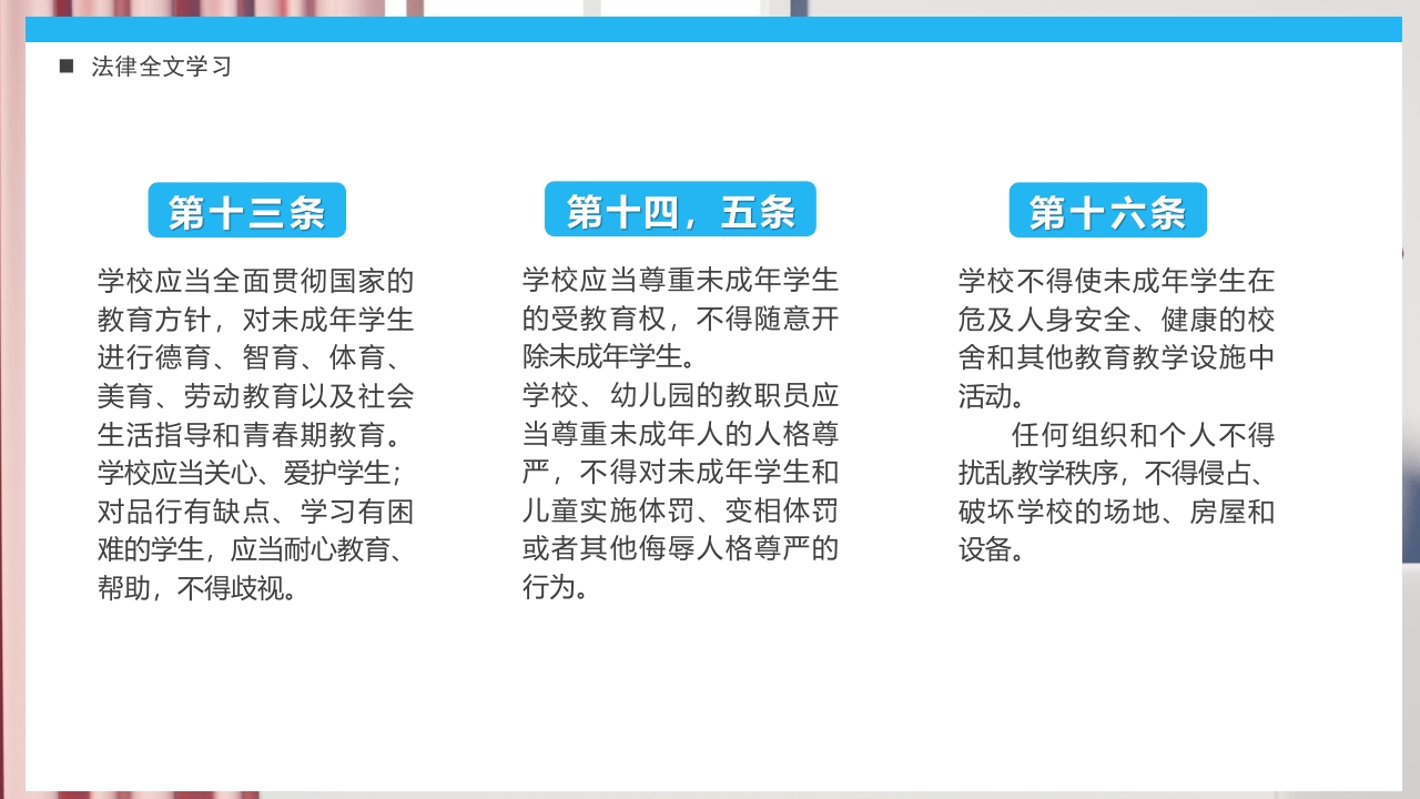 《关爱未成年人关爱祖国花朵》未成年人保护法PPT课件10