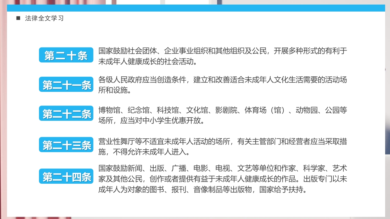《关爱未成年人关爱祖国花朵》未成年人保护法PPT课件12