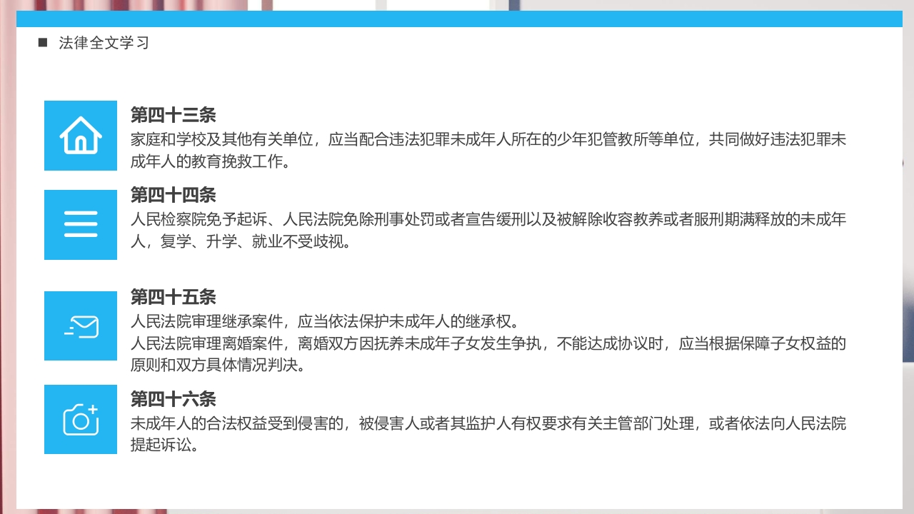 《关爱未成年人关爱祖国花朵》未成年人保护法PPT课件17