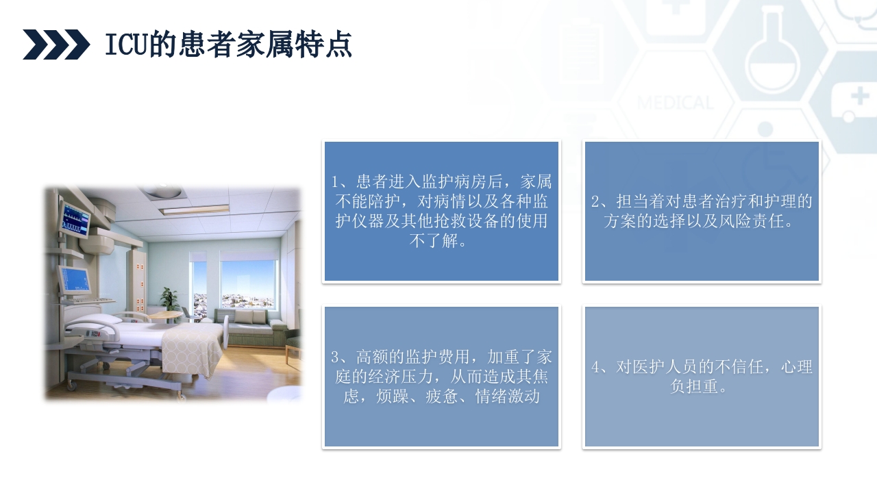 ICU护士与家属及病人的沟通技巧培训PPT课件27