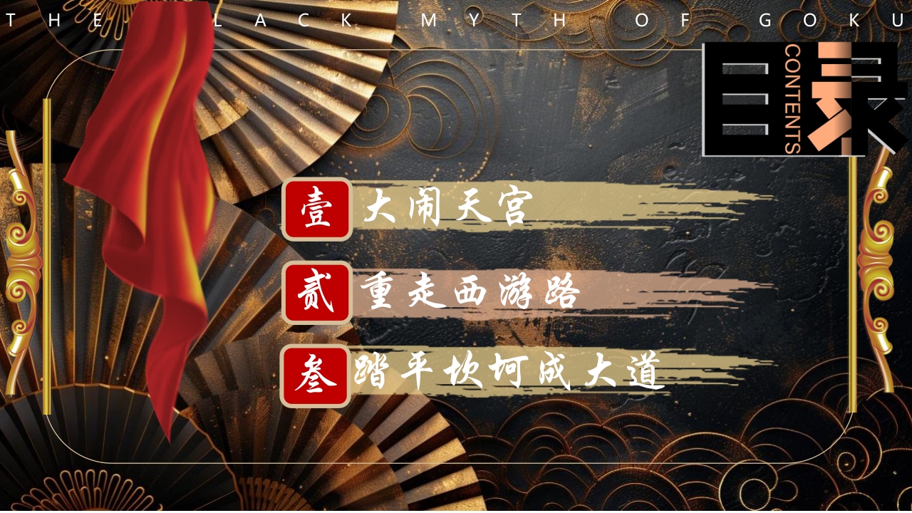 黑神话悟空游戏宣传介绍PPT课件3