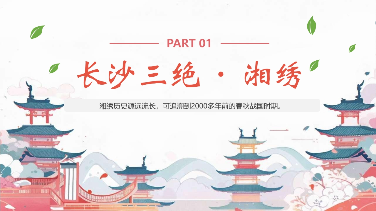 中国非物质文化遗产长沙三绝介绍PPT课件4