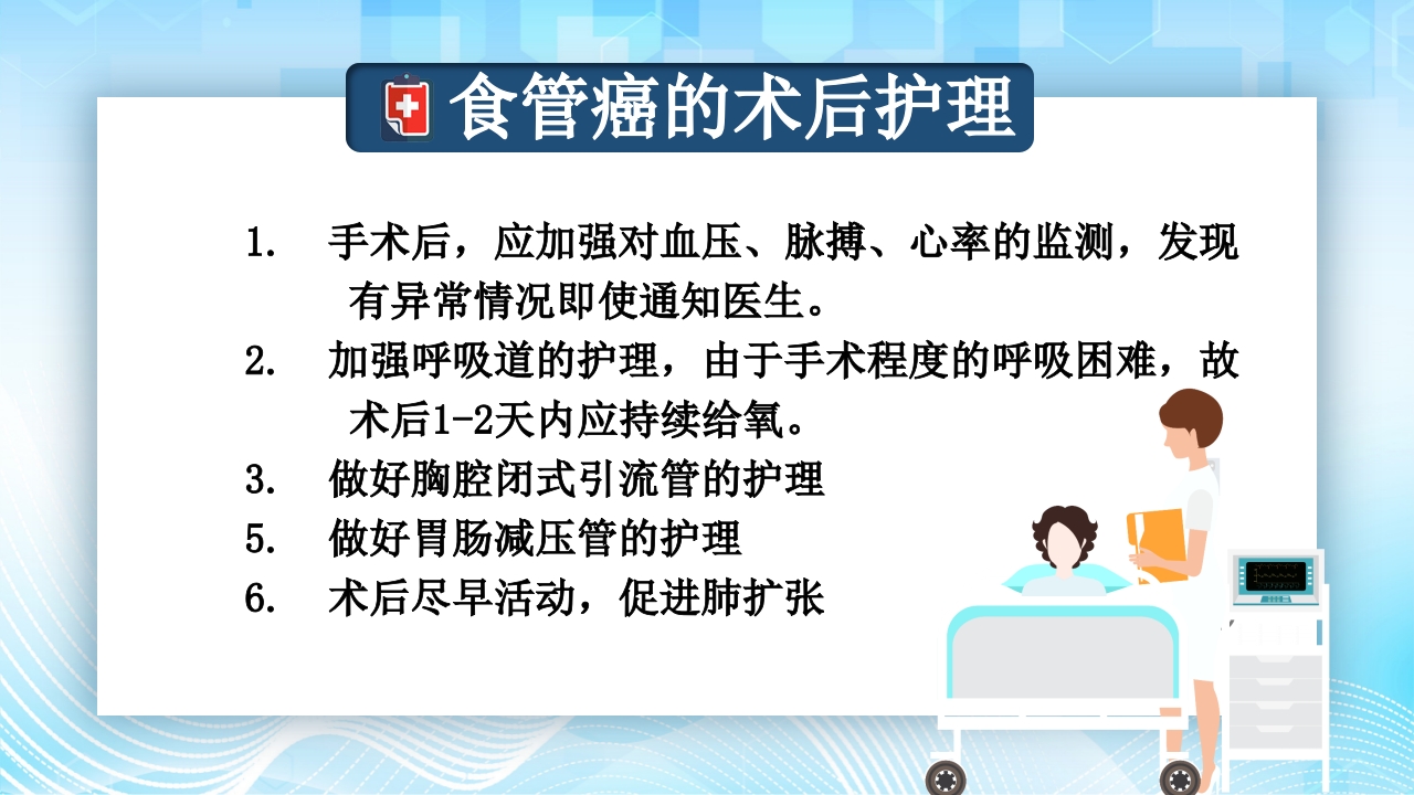 食管癌的护理查房PPT课件30