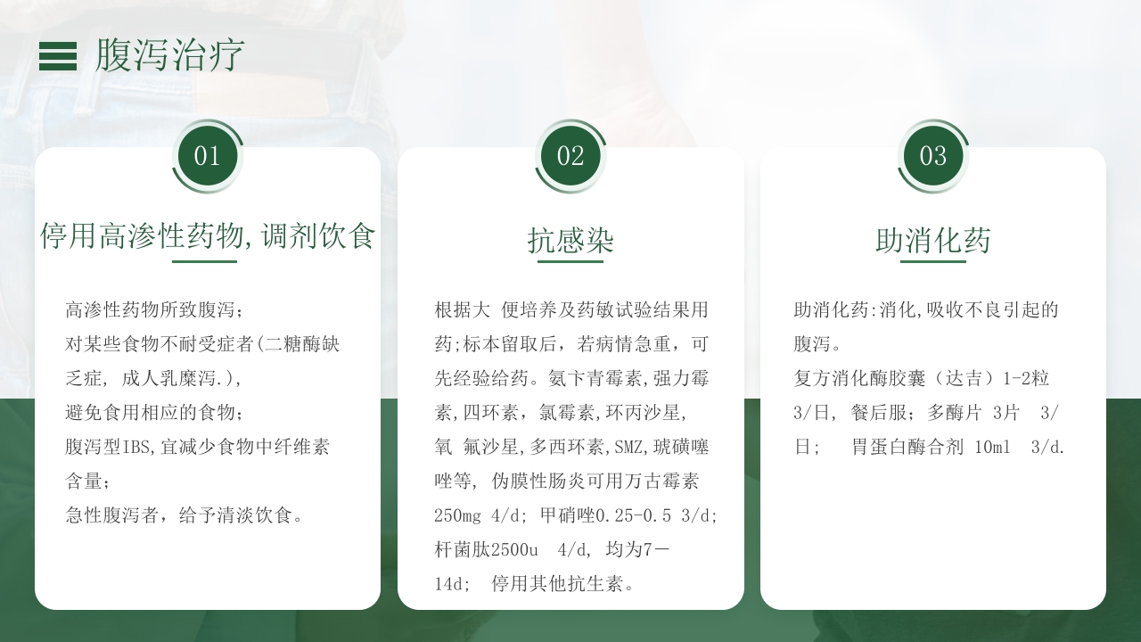 腹泻病人的护理PPT课件36