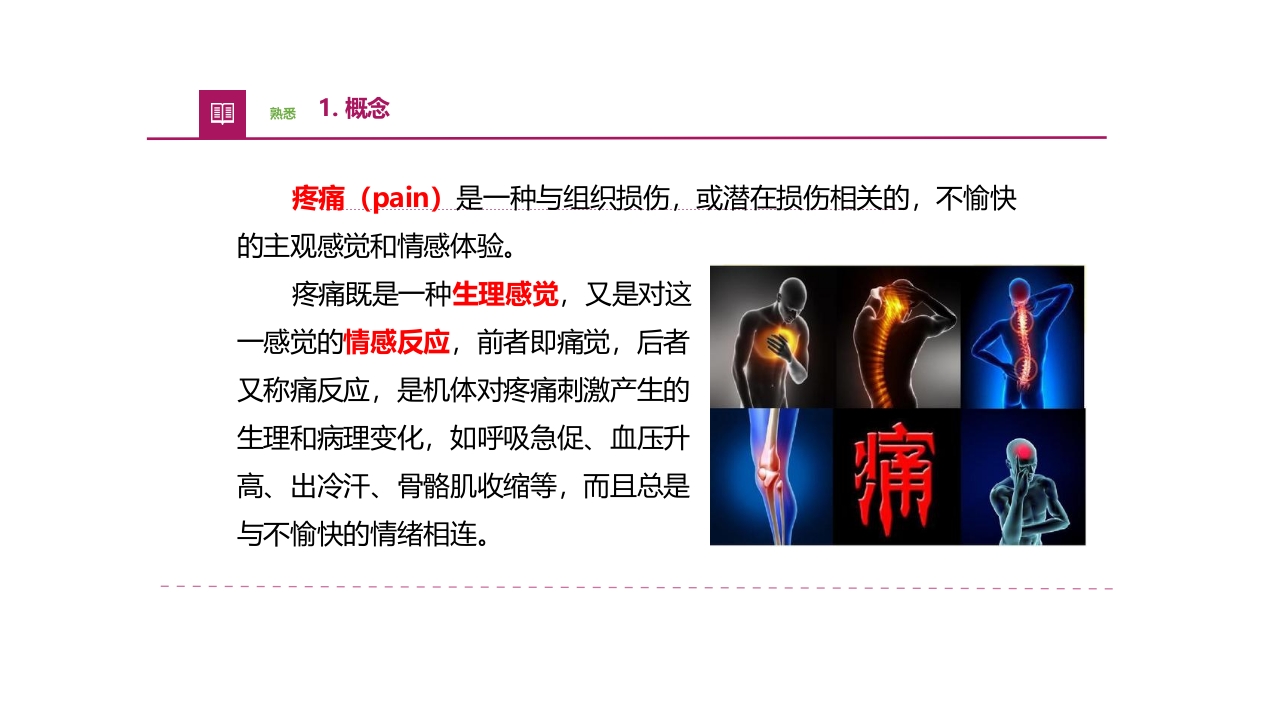 常见症状评估疼痛医疗护理培训PPT课件4
