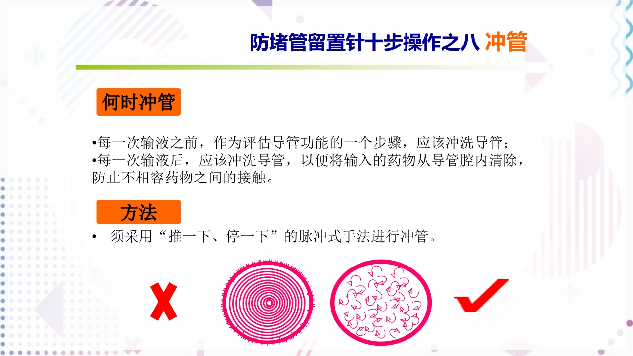 留置针标准的十步操作法PPT课件17