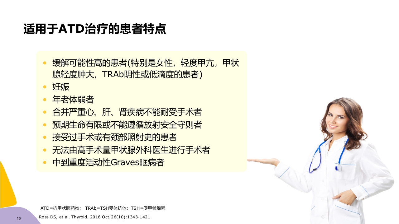 甲亢药物治疗ppt课件15