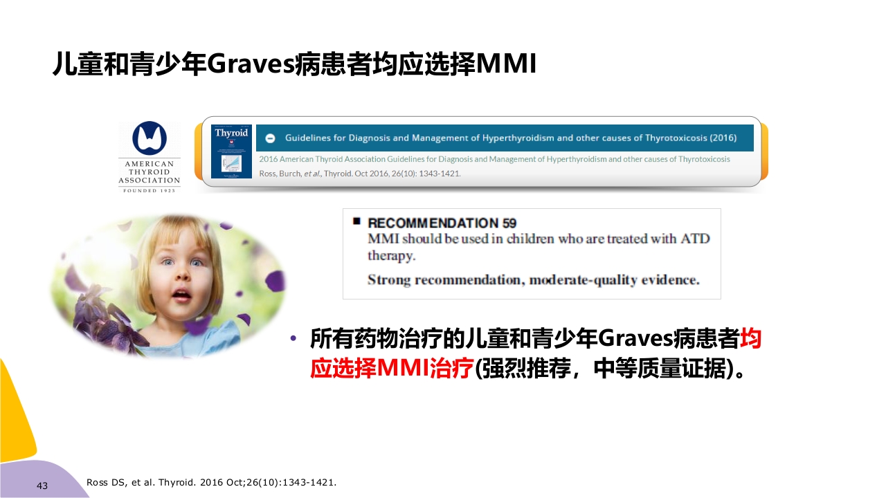 甲亢药物治疗ppt课件43