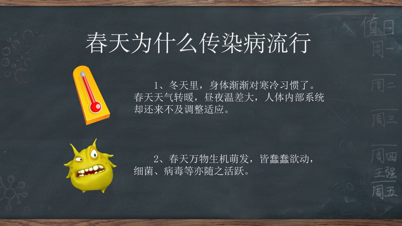 春季传染病预防知识ppt课件4