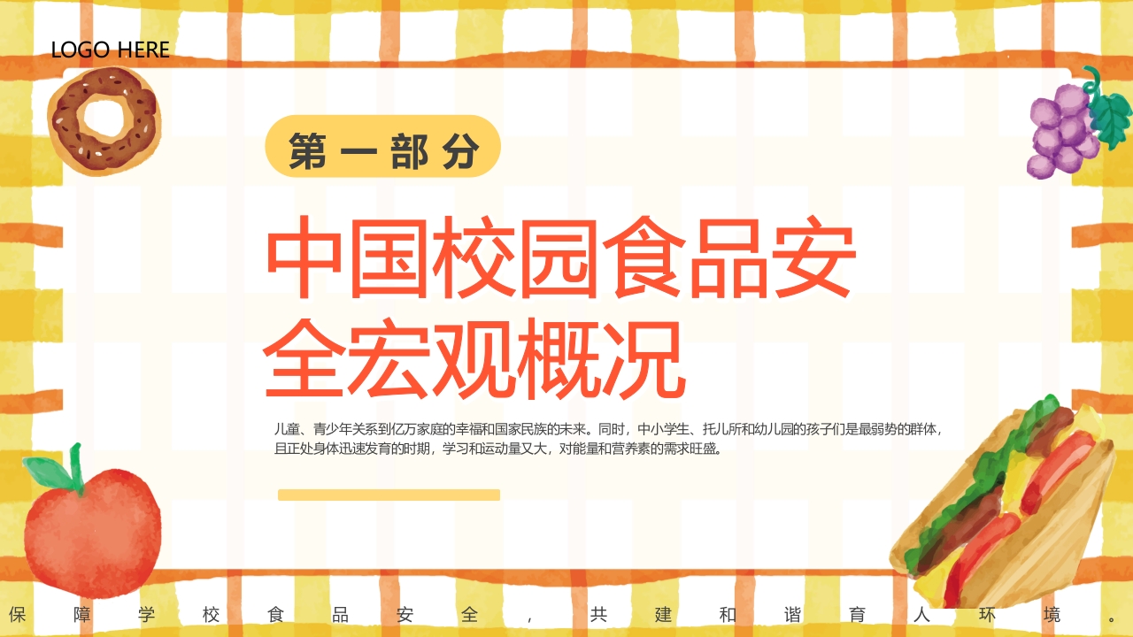 学校食品安全讲座PPT课件3