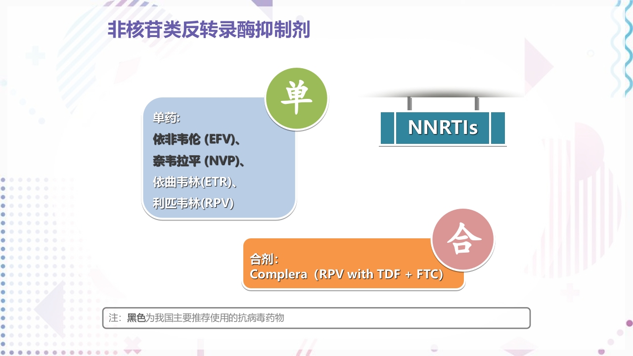 艾滋病抗病毒治疗PPT课件21