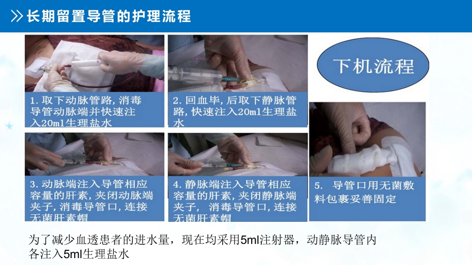 血液透析留置导管护理PPT课件12