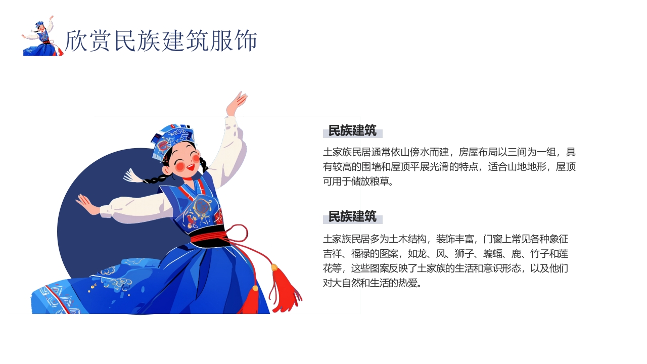 民族风“土家族文化之旅”民族文化介绍PPT17