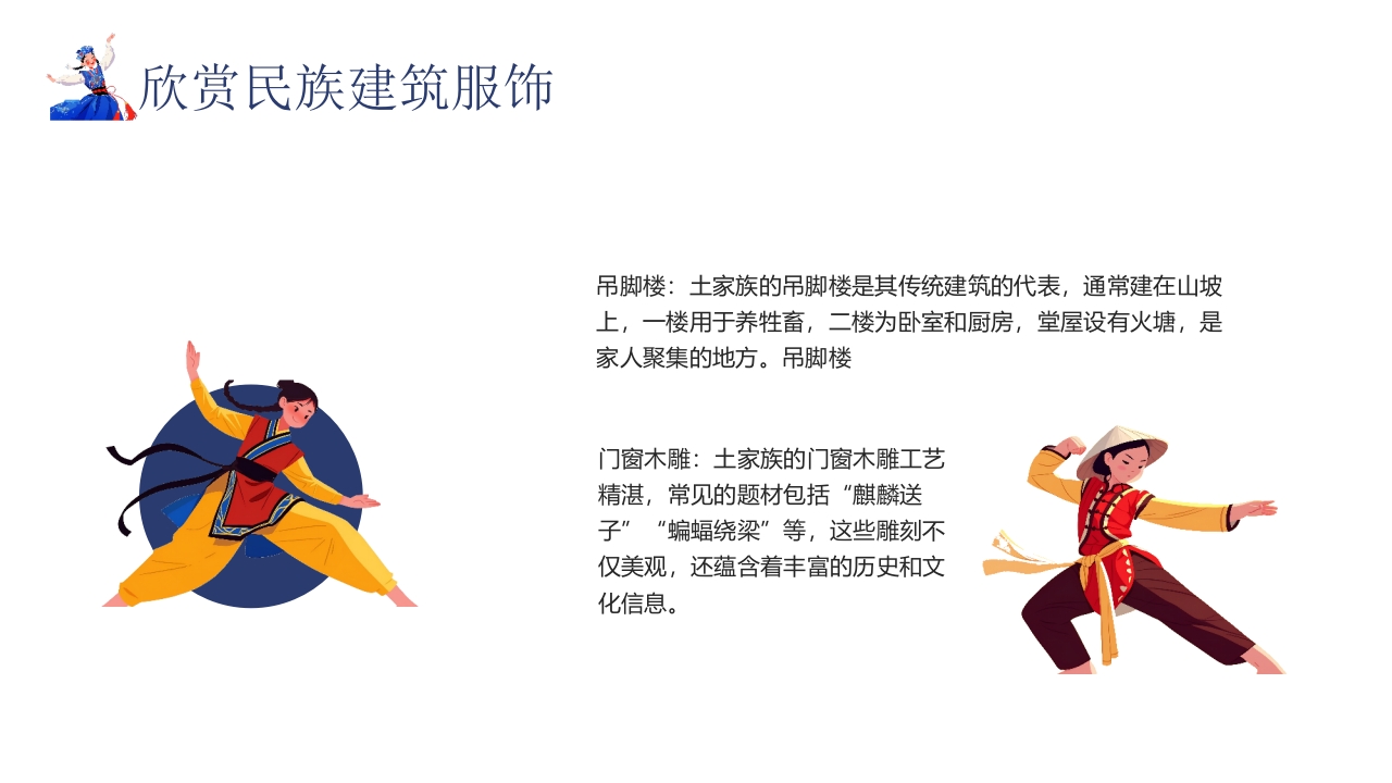 民族风“土家族文化之旅”民族文化介绍PPT18