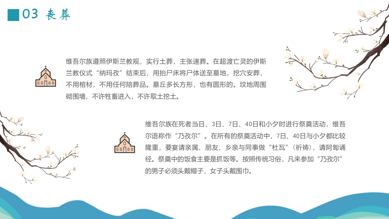 国潮风少数民族维吾尔族介绍PPT课件13