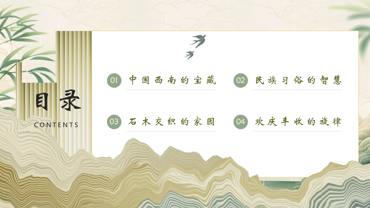 少数民族人物背景的布依族民族文化介绍PPT课件2