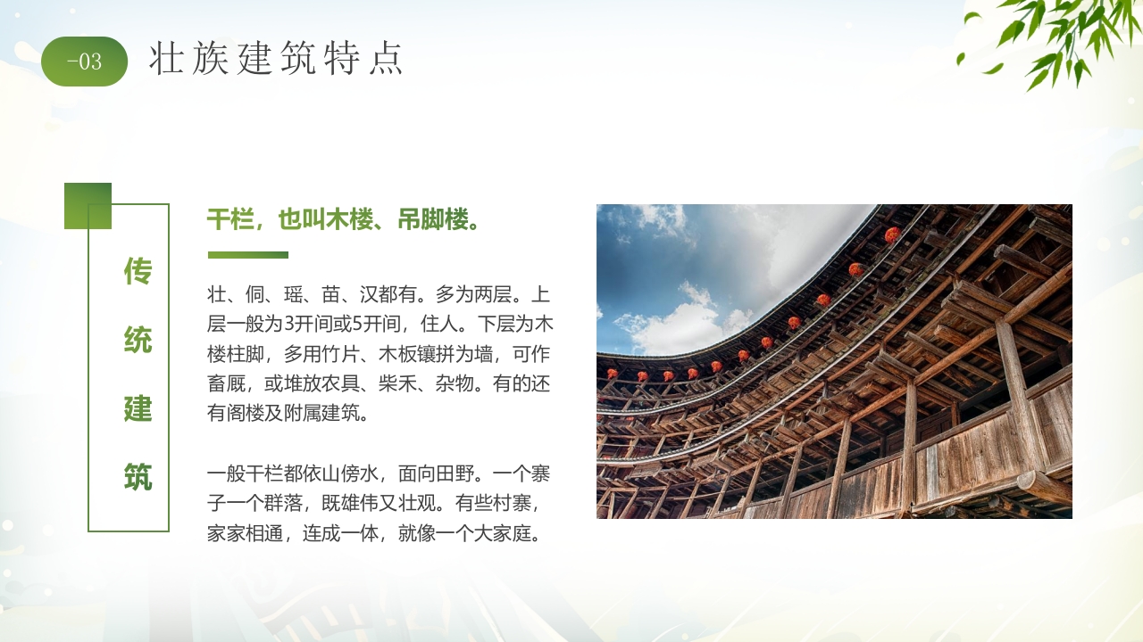 插画风“壮族嘿贝侬”民族文化宣传教育PPT课件13