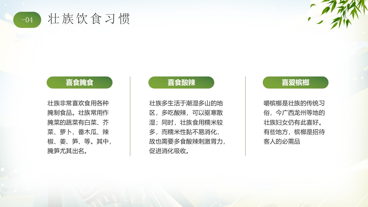 插画风“壮族嘿贝侬”民族文化宣传教育PPT课件19