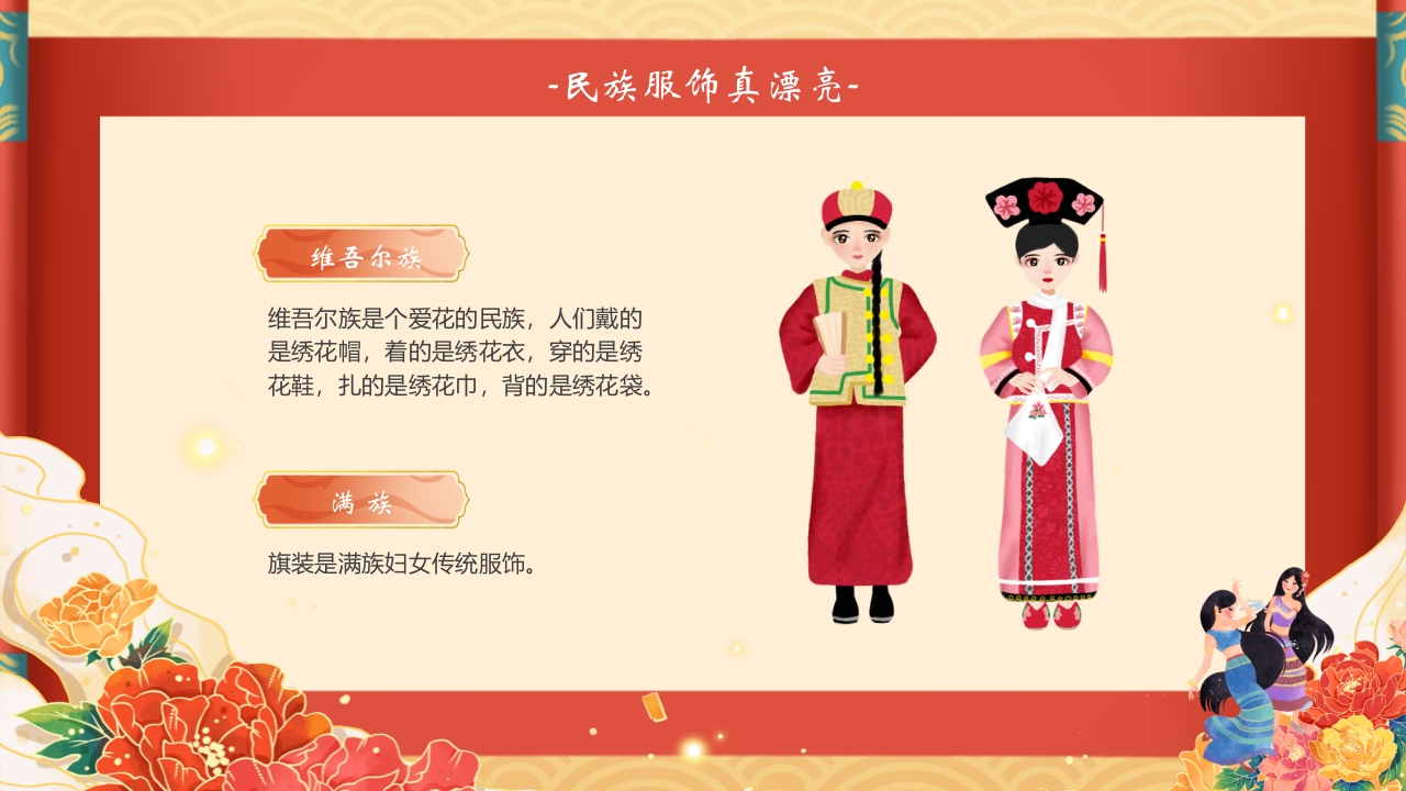 《多彩的少数民族》民族文化介绍PPT11