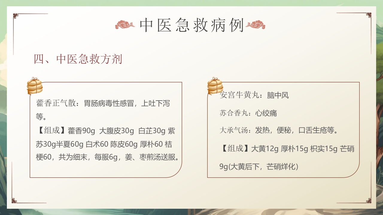 中医急救知识科普PPT课件35