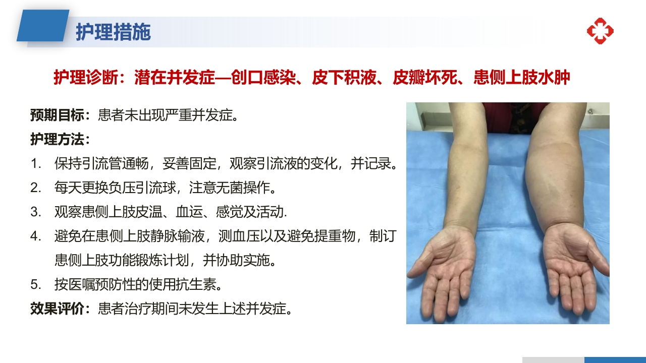 乳腺癌根治术后护理查房PPT课件39