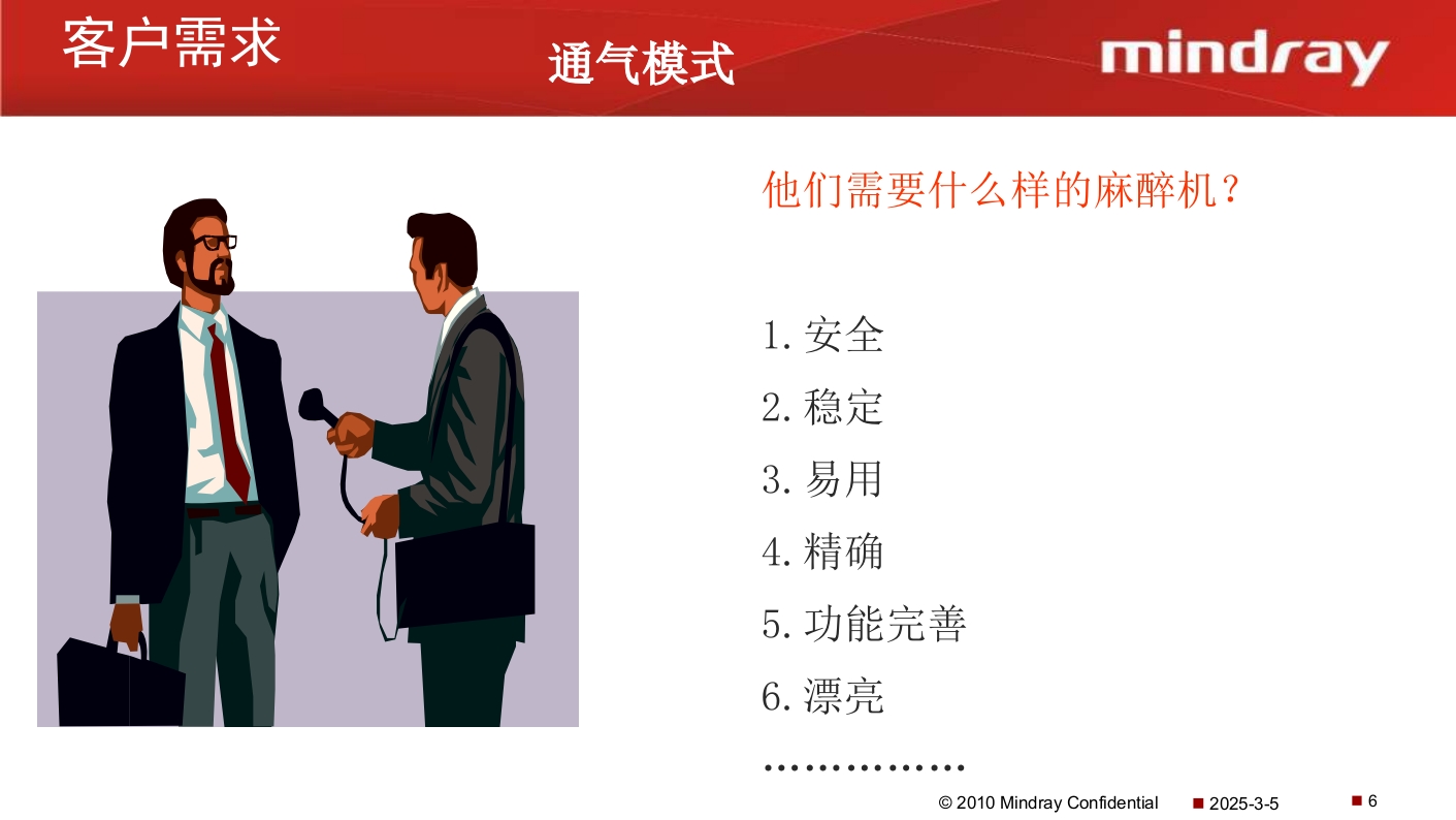 迈瑞麻醉机介绍PPT课件7